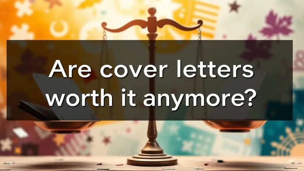 Are cover letters worth it anymore?